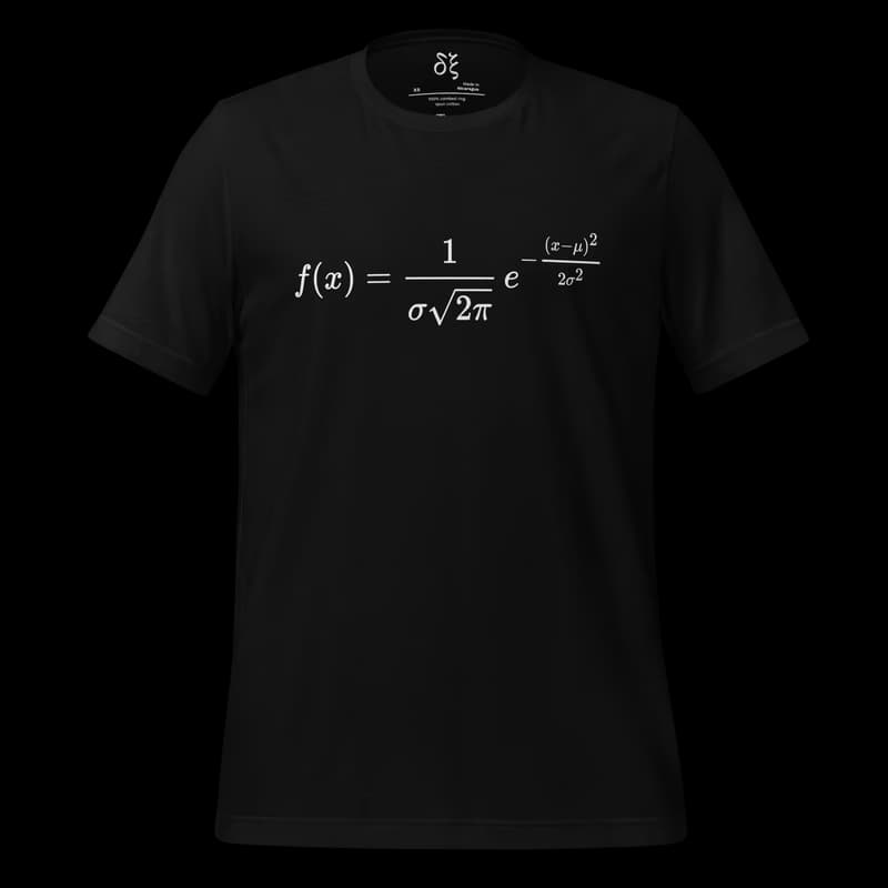 Gaussian Function T-Shirt