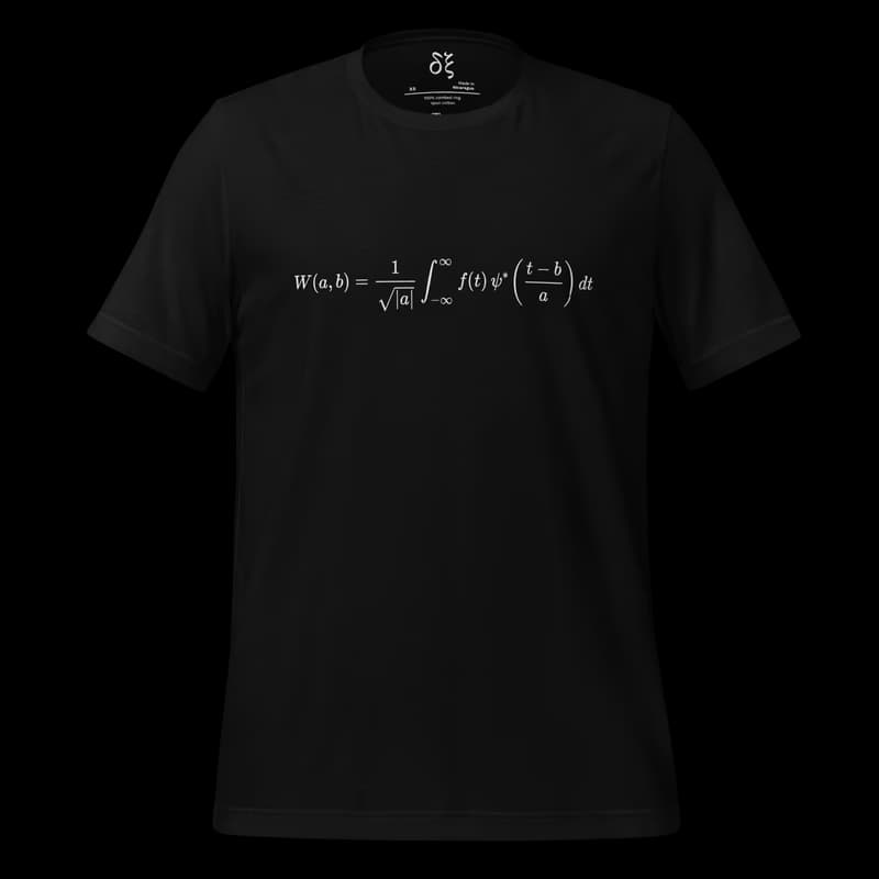 Wavelet Transform T-Shirt